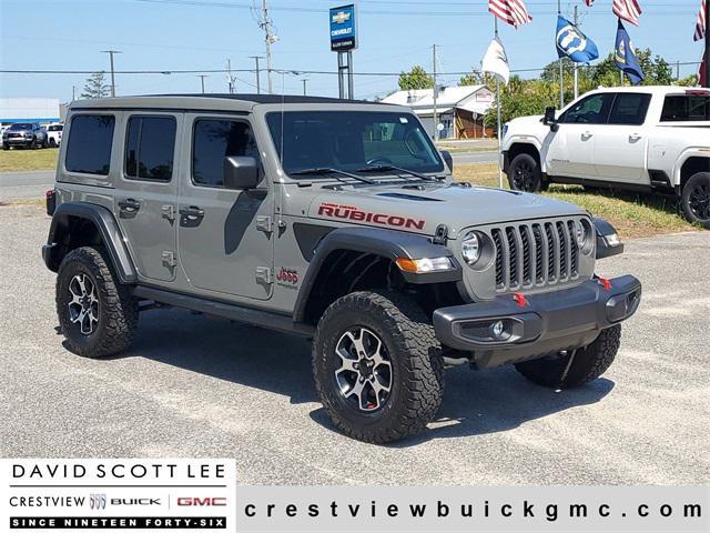 used 2022 Jeep Wrangler Unlimited car, priced at $46,590