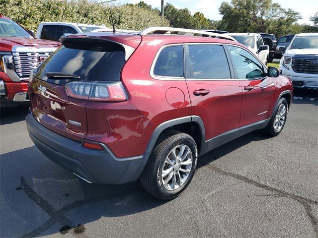 used 2021 Jeep Cherokee car, priced at $20,900