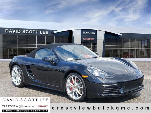 used 2017 Porsche 718 Boxster car, priced at $58,990