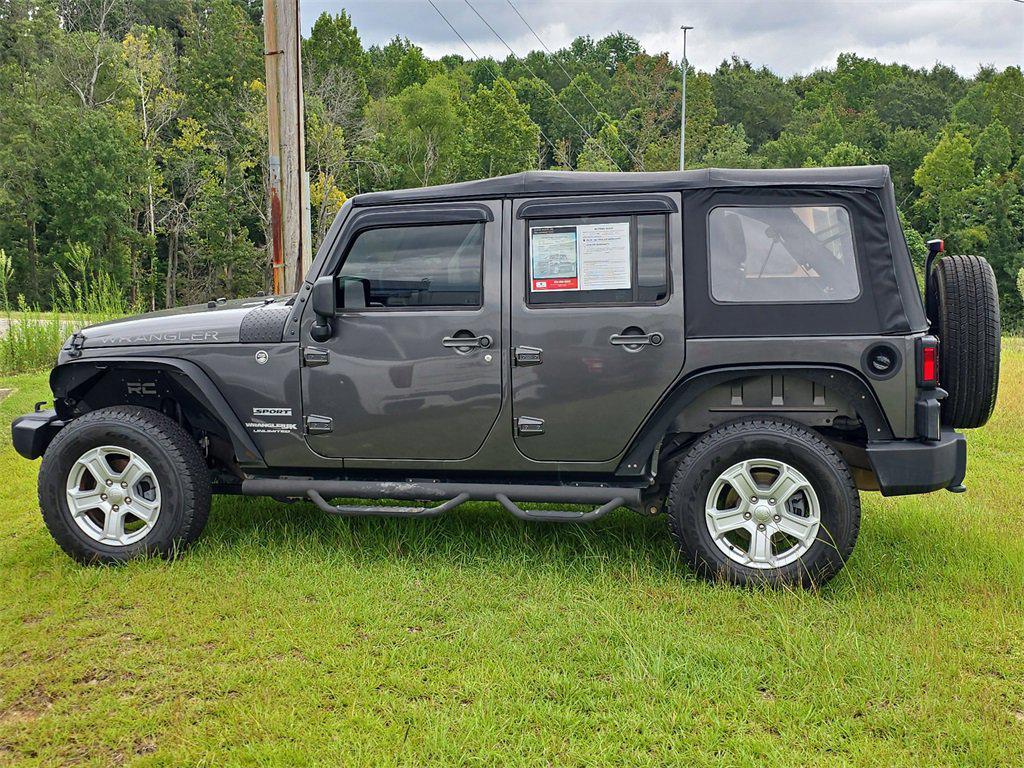 used 2018 Jeep Wrangler JK Unlimited car, priced at $19,990
