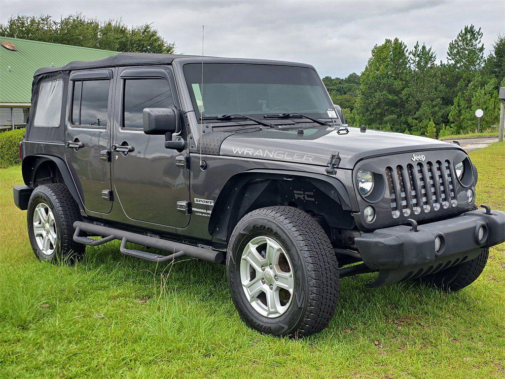 used 2018 Jeep Wrangler JK Unlimited car, priced at $19,990