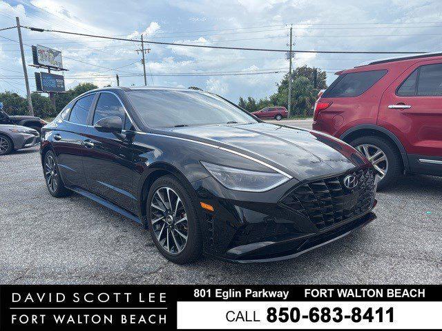 used 2021 Hyundai Sonata car, priced at $22,990