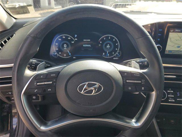 used 2021 Hyundai Sonata car, priced at $21,990
