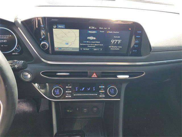 used 2021 Hyundai Sonata car, priced at $21,990