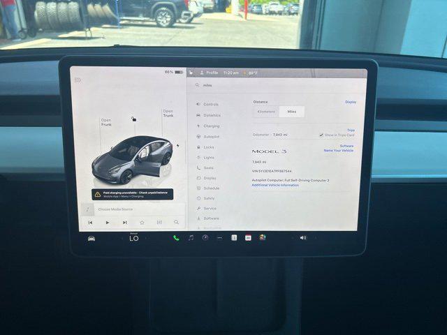used 2023 Tesla Model 3 car, priced at $27,990