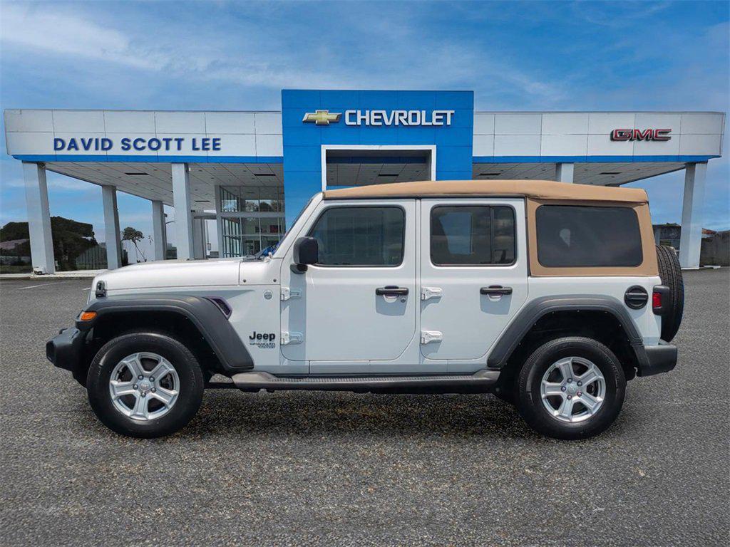 used 2021 Jeep Wrangler Unlimited car, priced at $27,990