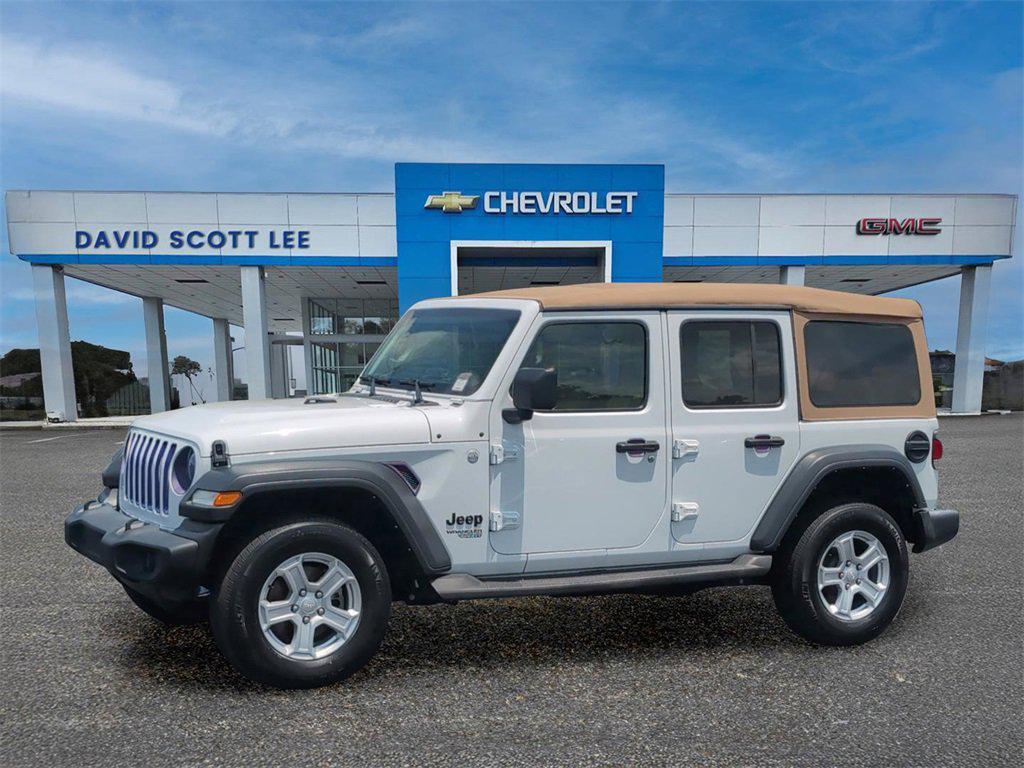 used 2021 Jeep Wrangler Unlimited car, priced at $27,990