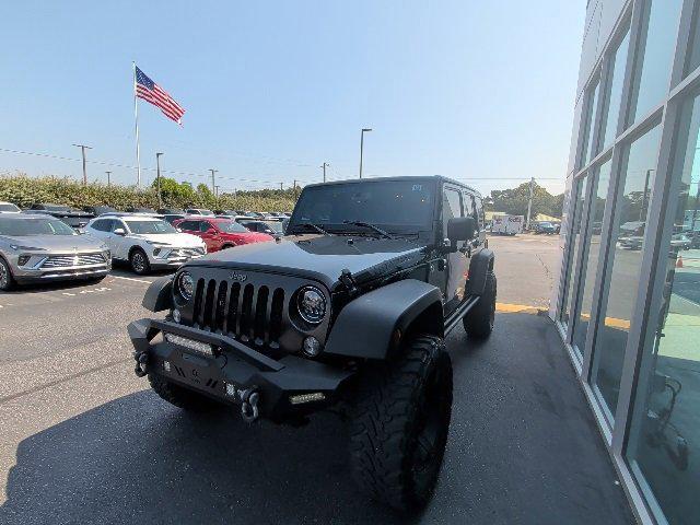 used 2016 Jeep Wrangler Unlimited car, priced at $14,890