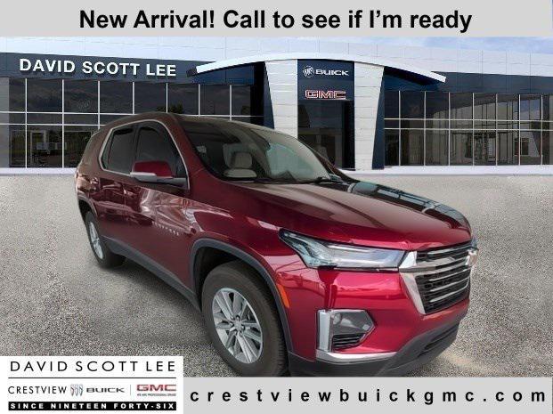 used 2022 Chevrolet Traverse car, priced at $27,990
