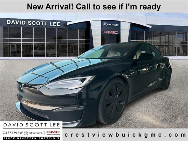 used 2022 Tesla Model S car, priced at $44,990