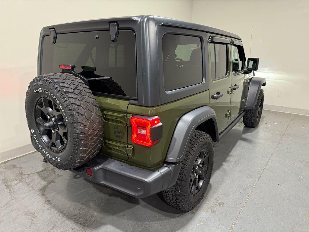 used 2021 Jeep Wrangler car, priced at $23,990