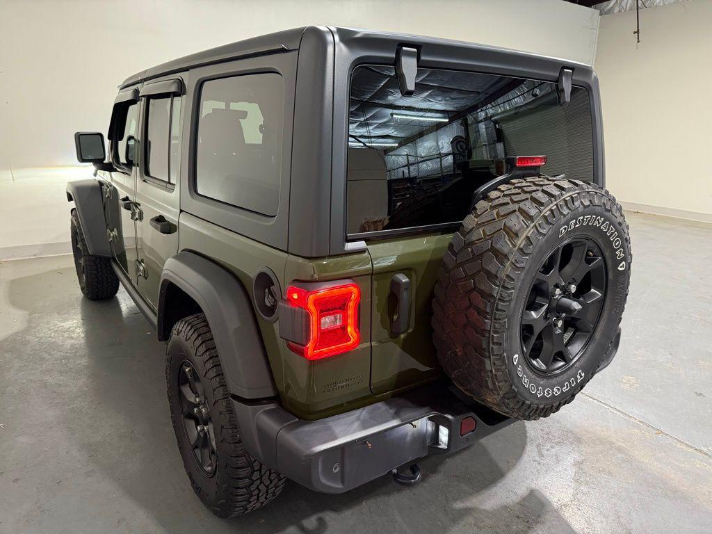 used 2021 Jeep Wrangler car, priced at $23,990