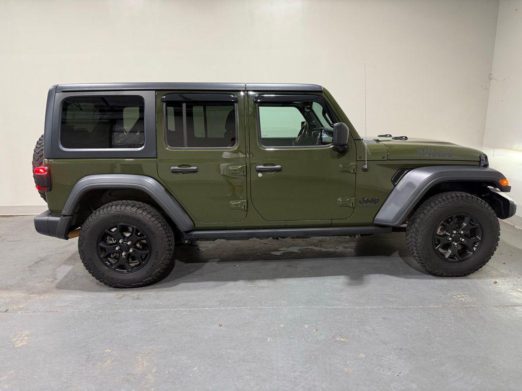 used 2021 Jeep Wrangler car, priced at $23,990