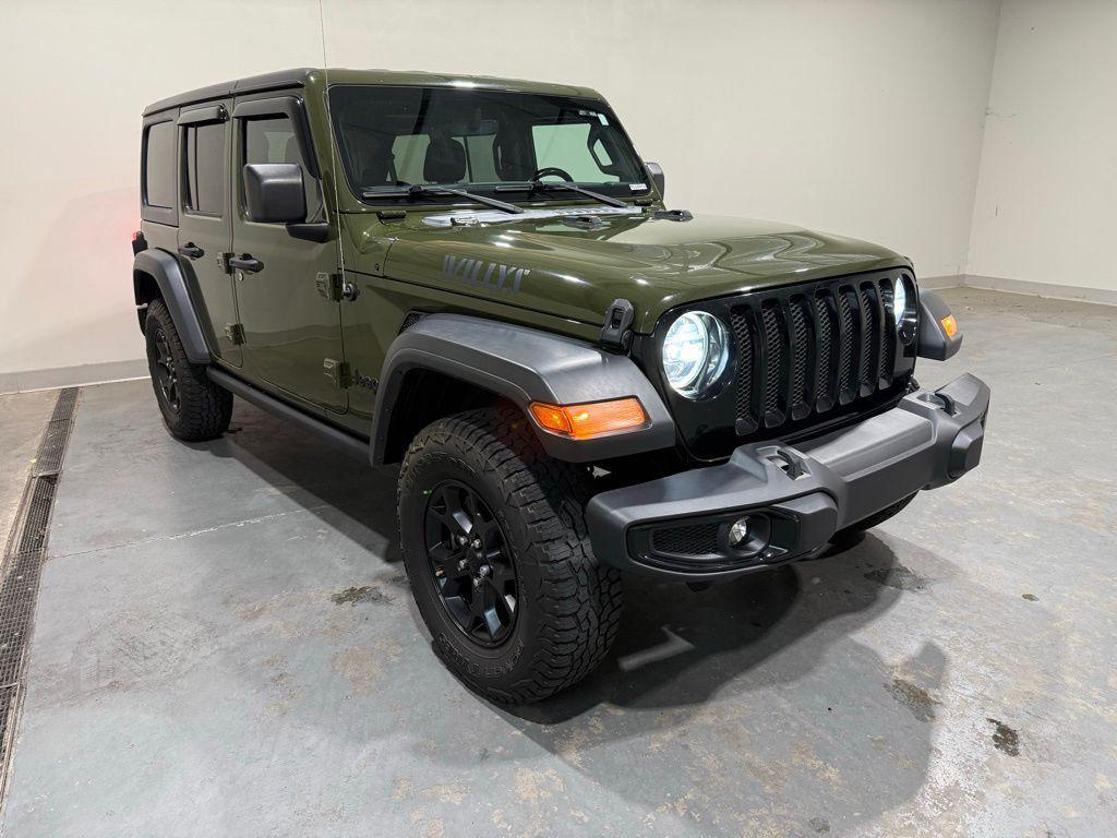 used 2021 Jeep Wrangler car, priced at $23,990