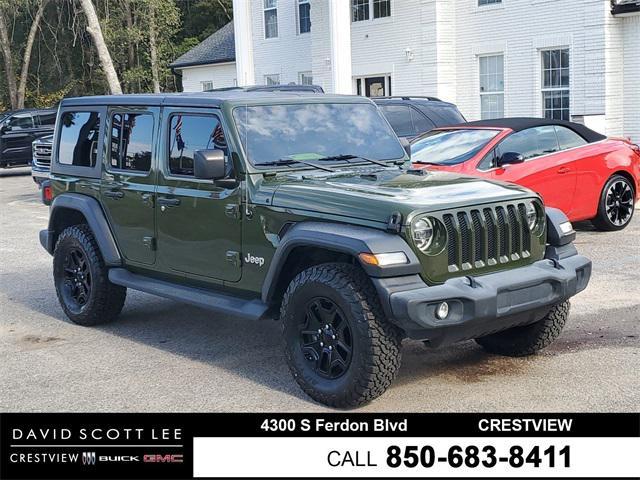 used 2020 Jeep Wrangler Unlimited car, priced at $29,990