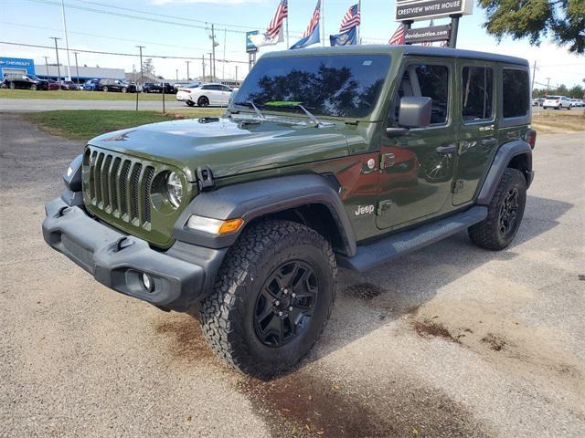 used 2020 Jeep Wrangler Unlimited car, priced at $29,990