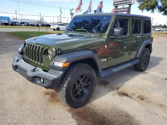 used 2020 Jeep Wrangler Unlimited car, priced at $29,590