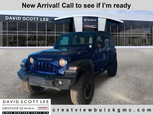 used 2018 Jeep Wrangler Unlimited car, priced at $25,990