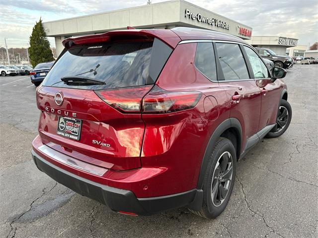 new 2024 Nissan Rogue car, priced at $33,593