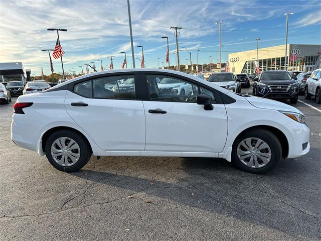 new 2025 Nissan Versa car, priced at $20,618