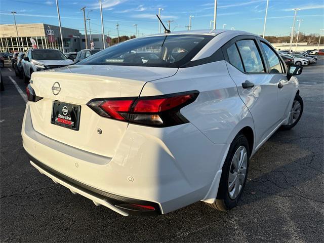 new 2025 Nissan Versa car, priced at $20,618