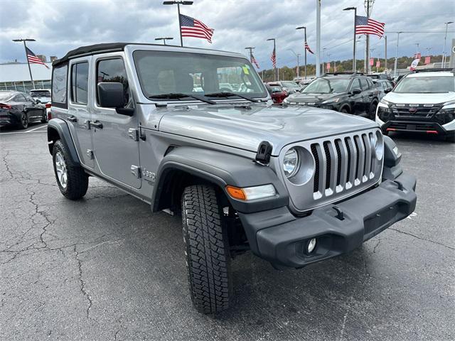 used 2018 Jeep Wrangler Unlimited car, priced at $24,400