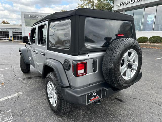 used 2018 Jeep Wrangler Unlimited car, priced at $24,400