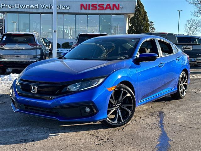 used 2020 Honda Civic car, priced at $19,067