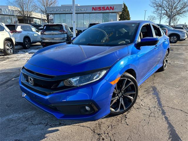 used 2020 Honda Civic car, priced at $19,067