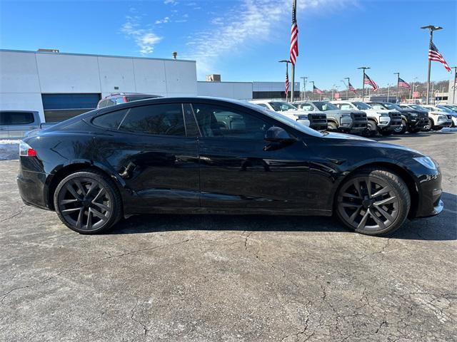 used 2021 Tesla Model S car, priced at $54,977