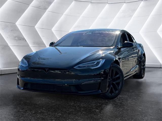 used 2021 Tesla Model S car, priced at $54,977