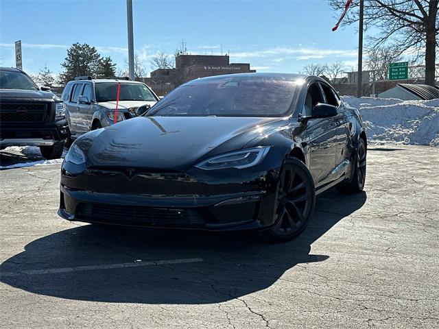 used 2021 Tesla Model S car, priced at $54,977