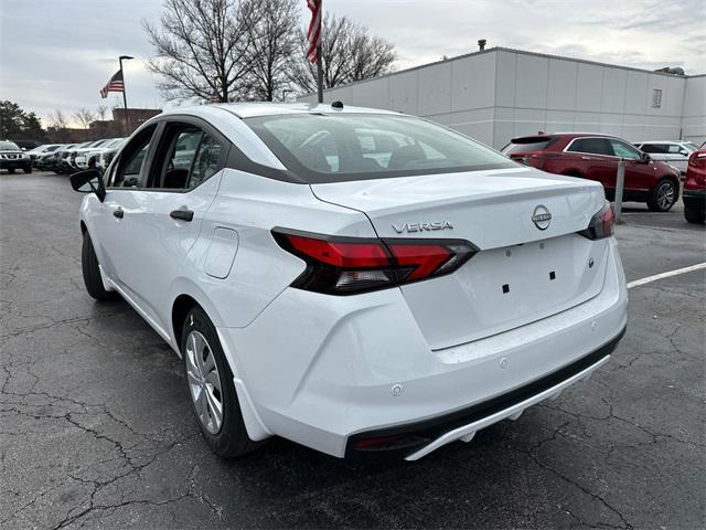 new 2025 Nissan Versa car, priced at $20,822