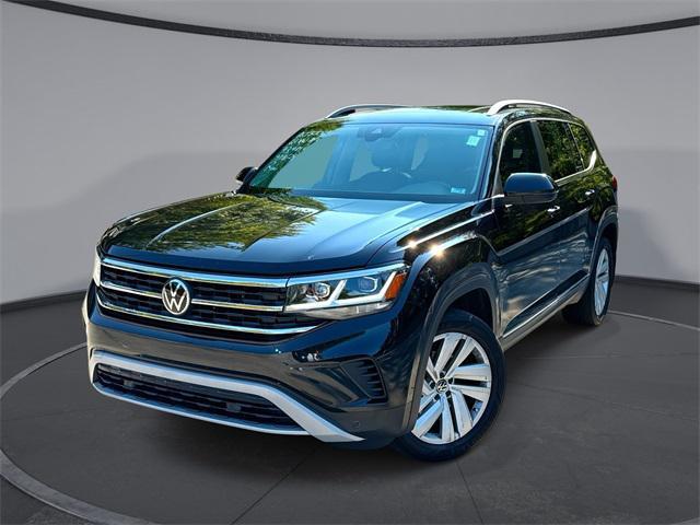 used 2021 Volkswagen Atlas car, priced at $28,600