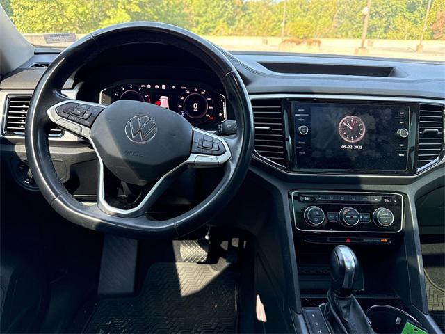 used 2021 Volkswagen Atlas car, priced at $28,600