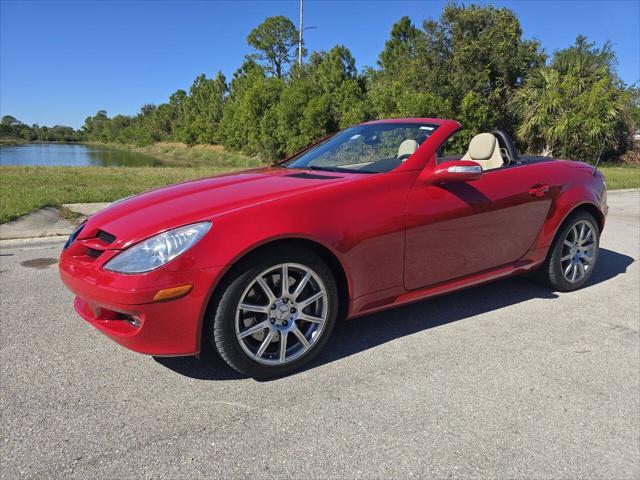 used 2005 Mercedes-Benz SLK-Class car, priced at $18,500