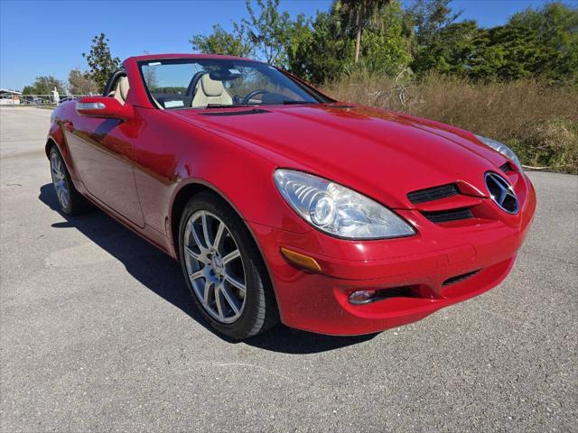 used 2005 Mercedes-Benz SLK-Class car, priced at $18,500