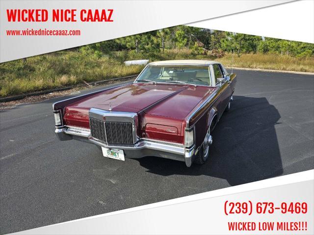 used 1969 Lincoln Mark III car, priced at $16,500