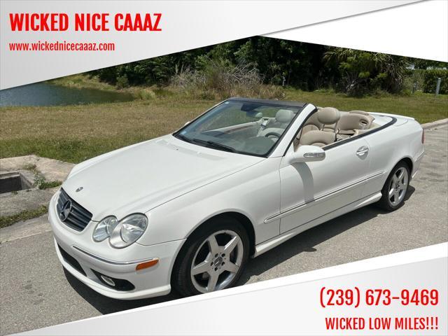 used 2005 Mercedes-Benz CLK-Class car, priced at $16,950