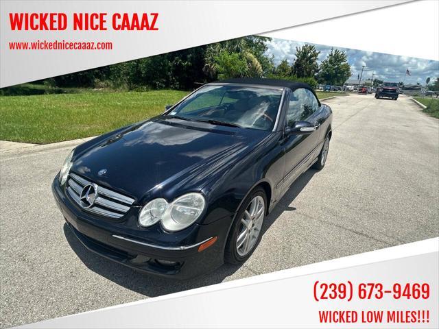 used 2008 Mercedes-Benz CLK-Class car, priced at $12,500