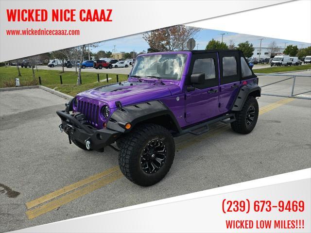 used 2010 Jeep Wrangler Unlimited car, priced at $26,350