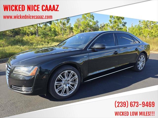 used 2013 Audi A8 car, priced at $15,950