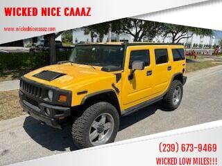 used 2003 Hummer H2 car, priced at $16,950