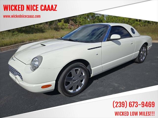 used 2002 Ford Thunderbird car, priced at $17,950