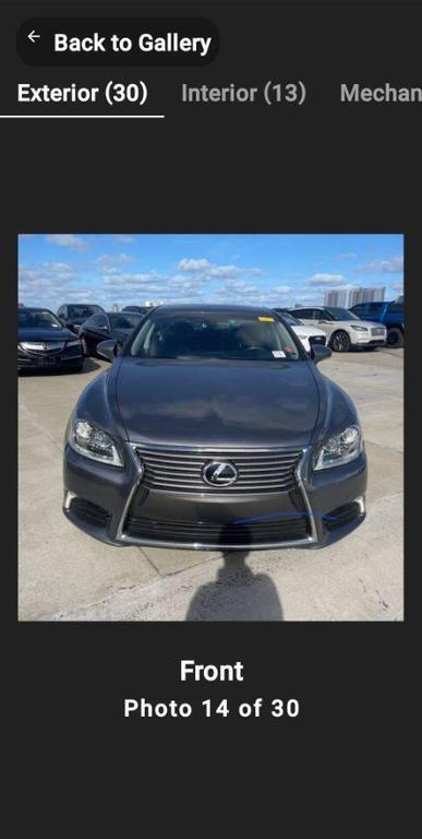 used 2014 Lexus LS 460 car, priced at $27,750