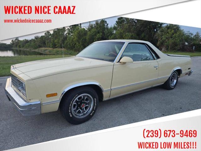 used 1987 Chevrolet El Camino car, priced at $24,950