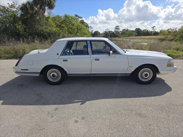 used 1987 Lincoln Continental car, priced at $11,999