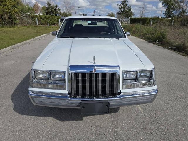 used 1987 Lincoln Continental car, priced at $11,999