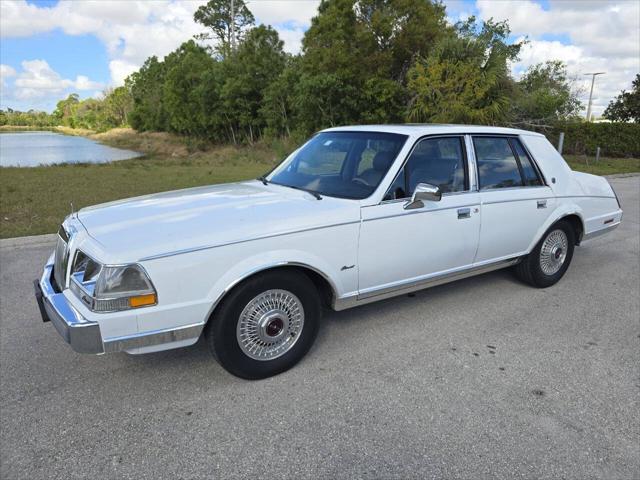 used 1987 Lincoln Continental car, priced at $11,999