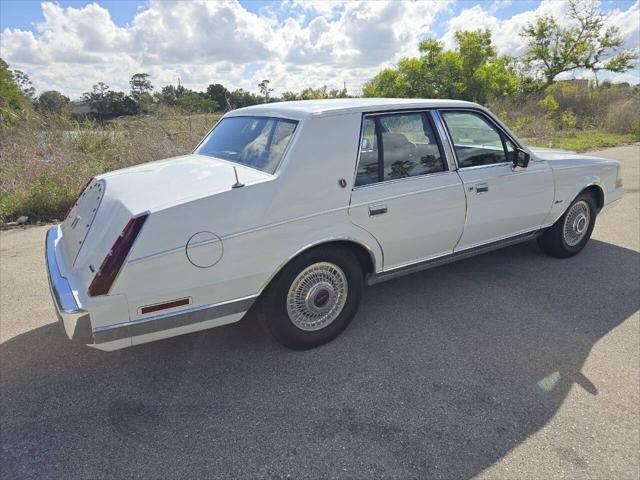 used 1987 Lincoln Continental car, priced at $11,999